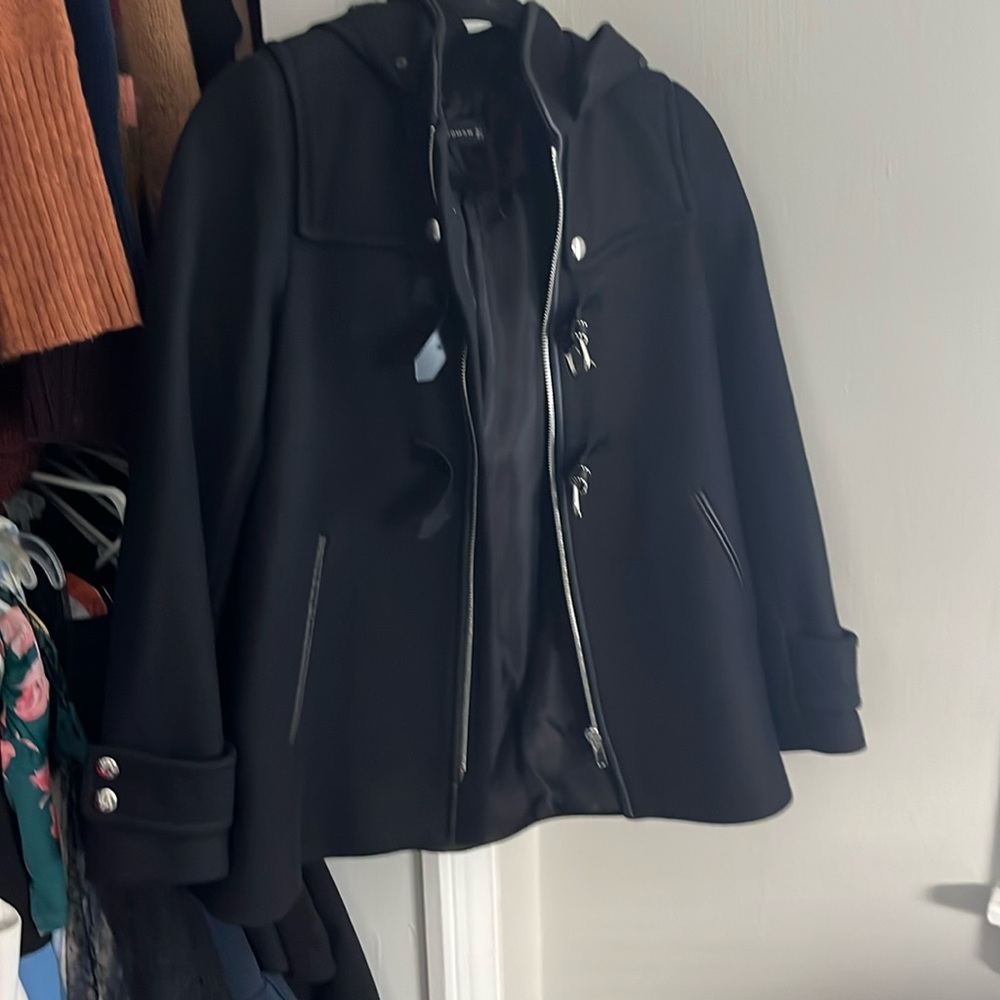 Zara coat with detachable hood